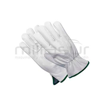 GUANTES CUERO JARDINERÍA T8