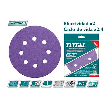 CONJUNTO 10 LIJAS ZIRCONIO ADAPTABLES TF2041501 TF2041506 (2xP80 1xP120 2xP180 2xP240 2xP320 1xP400)