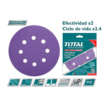 CONJUNTO 10 LIJAS ZIRCONIO ADAPTABLES TF2041501 TF2041506 (2xP40 2xP60 4xP80 2xP120)