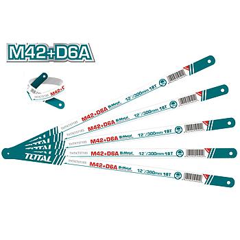 JUEGO 5 SIERRAS BI-METAL 12" 300mm - TOTAL