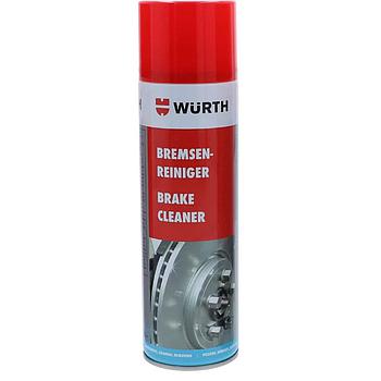 LIMPIADOR DE FRENOS Y PIEZAS WÜRTH SPRAY 500ML