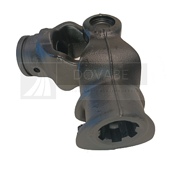 NUDO TRANSMISION ESTRIADO 1 3/8" Z6 PARA TUBO CUADRADO DE 45mm