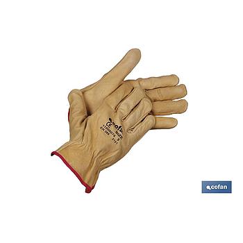 BLISTER GUANTES VACUNO EXTRA RESIST. T-7