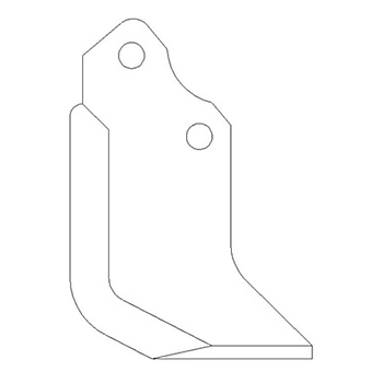 CUCHILLA CUMAR 207-M IZQUIERDA 1207.M0000002 AGRIC AF AMS/AFMD