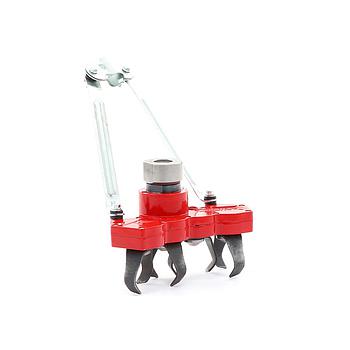 CABEZAL DESMALEZADOR CULTIVADOR DESBROZADORA UNIVERSAL TILLER-4 (PARA TUBO DE 28 26 25,4 25 24 )