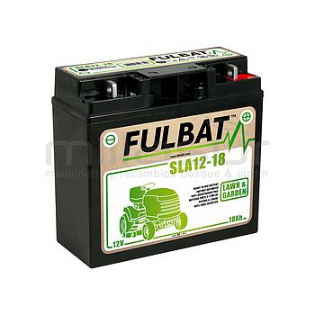 BATERIA TRACTOR CORTACESPED SLA TIPO GEL 18 AH (180 x 75 x 165) +DER