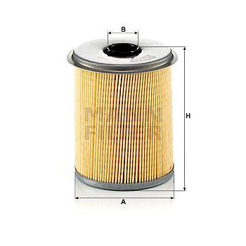 FILTRO DE COMBUSTIBLE MANN P 735 X (RENAULT)