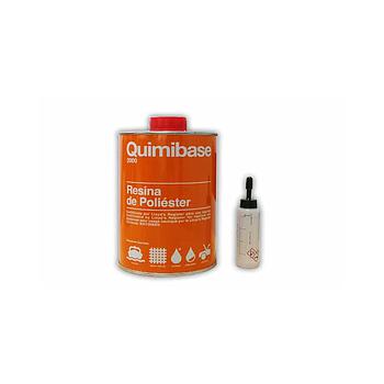 RESINA DE POLIESTER TRANSPARENTE + CATALIZADOR QUIMIBASE 2000 1KG