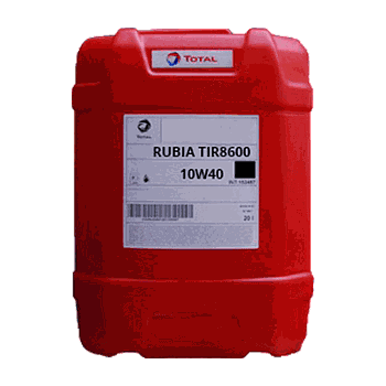 ACEITE DE MOTOR TOTAL RUBIA TIR 8600 10W40 20L