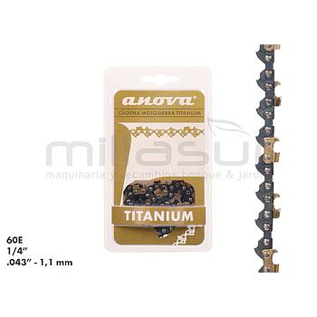 CADENA ANOVA TITANIUM 1/4" - .043" - 60 E