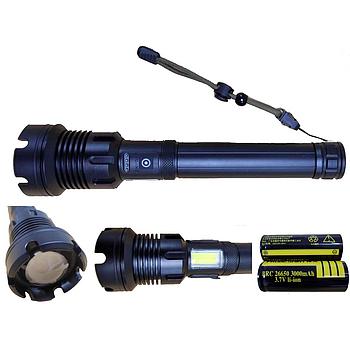 LINTERNA ALUMINIO LED RECARGABLE 40W 3000Lm IP44 CON ZOOM