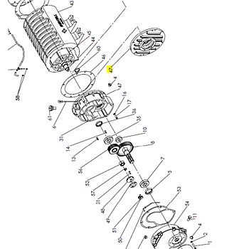 Tapa lisa depresores Hertell KDP-3000 y KDP-5000 (N.47)