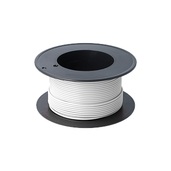 CABLE 0.75mm BLANCO BOBINA 25m. (PRECIO METRO)