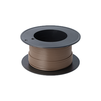 CABLE 0.75mm MARRON BOBINA 25m. (PRECIO METRO)