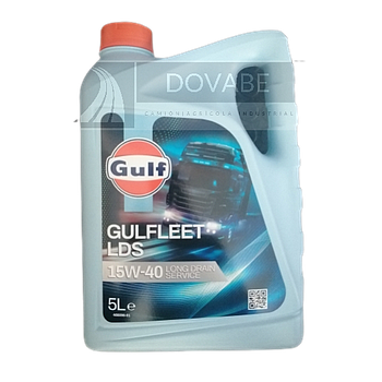ACEITE DE MOTOR VEHICULO PESADO GULF GULFLEET LDS SAE 15W40 E7 5L.