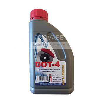 LIQUIDO DE FRENOS SILVEROIL DOT-4 500 ml