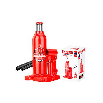 GATO HIDRAULICO 6 TON (210mm 410mm) CON VALVULA SEGURIDAD EMTOP