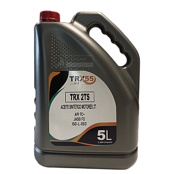 Aceite sintético motores 2 tiempos TRX-55 2T-S 5L.