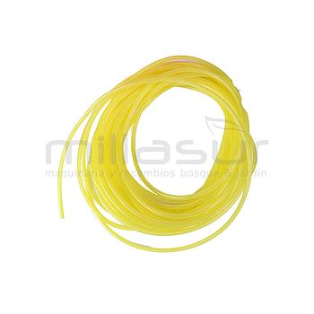 TUBO GASOLINA AMARILLO ECO (int. 4,8 - ext. 8,0) (precio por metro)