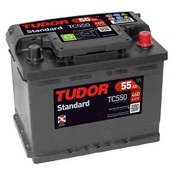 BATERÍA TUDOR 55AH 460EN 242X175X190