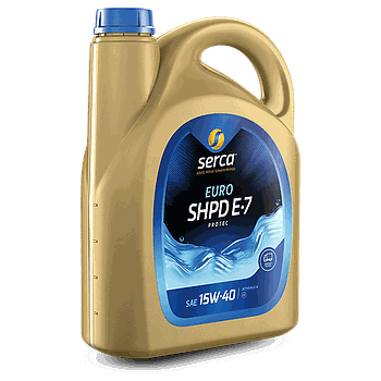 ACEITE DE MOTOR SERCA EURO SHPD E-7 15W40 5L.