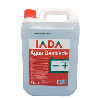 IADA AGUA DESTILADA 5L.