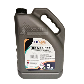 HIDRAULICO ATF D-III TRX55 RUBI 5L.