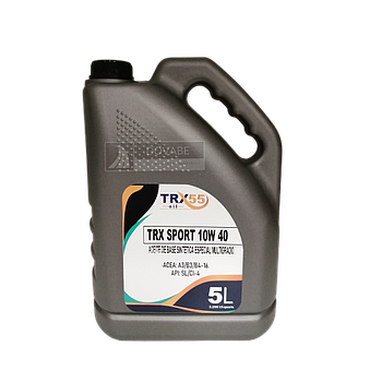 ACEITE MOTOR 10W40 TRX55 SPORT 5L. (VEHICULOS LIGEROS)