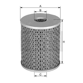 FILTRO COMBUSTIBLE  MANN P 65