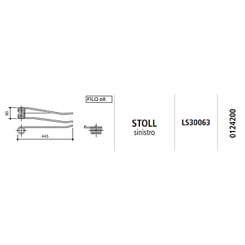 MUELLES RASTRILLO STOLL IZQUIERDO LS30063