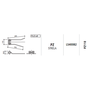 MUELLES RASTRILLO PZ ANCHO IZQUIERDA LS40082