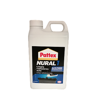 LIMPIA RADIADORES PATTEX NURAL 1 1,5L- (dosis para 50L.)