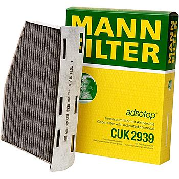 FILTRO HABITACULO MANN CUK 2939 (carbón activado)