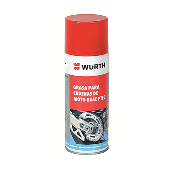 GRASA DE CADENAS MOTOS WÜRTH PTFE 400ML