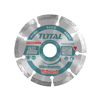 DISCO CORTE DIAMANTE AMOLADORA 115mm 7.5mm