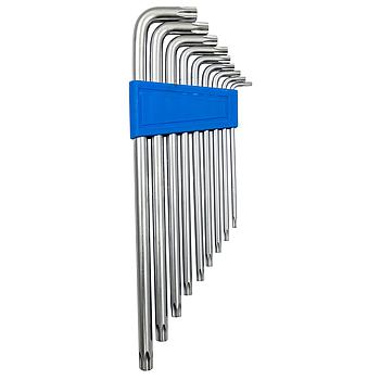 SET DE 9 LLAVES TORX EN FORMA DE "L"