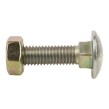 TORNILLO CABEZA AVELLANADA CON TUERCA 12x40 8.8 ZINCADO