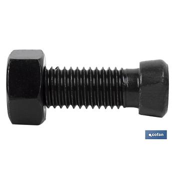TORNILLO ARADO CABEZA CONICA CON TUERCA 14x50 12.9 1C