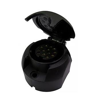 BASE PLÁSTICO REMOLQUE 13 Polos 12v 