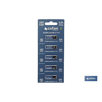 BATERIA ALKALINA LR27/12V (unidad)