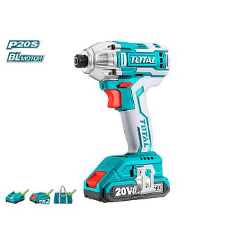 DESTORNILLADOR DE IMPACTO 1/4" 170NM BATERÍA 20V - P20S - (INCLUYE 2 BATERÍAS Y CARGADOR)